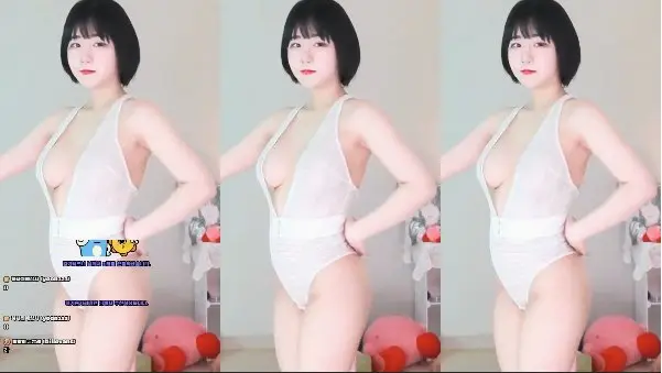 韩国BJ ad1yn2 白色深V连体泳装