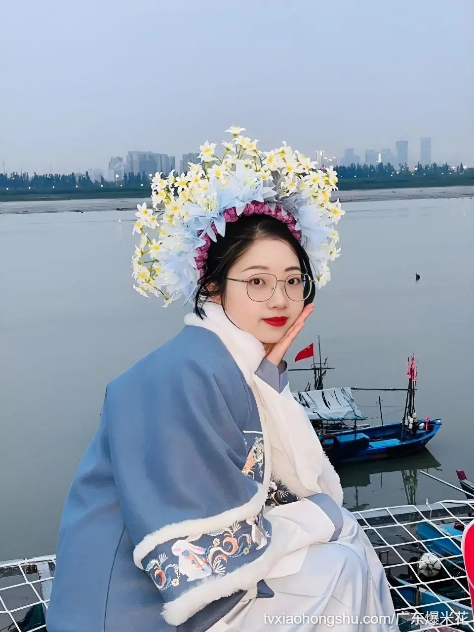 天冷了，给老公买了顶帽子~