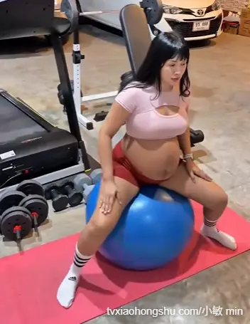 孕妇弹力球
