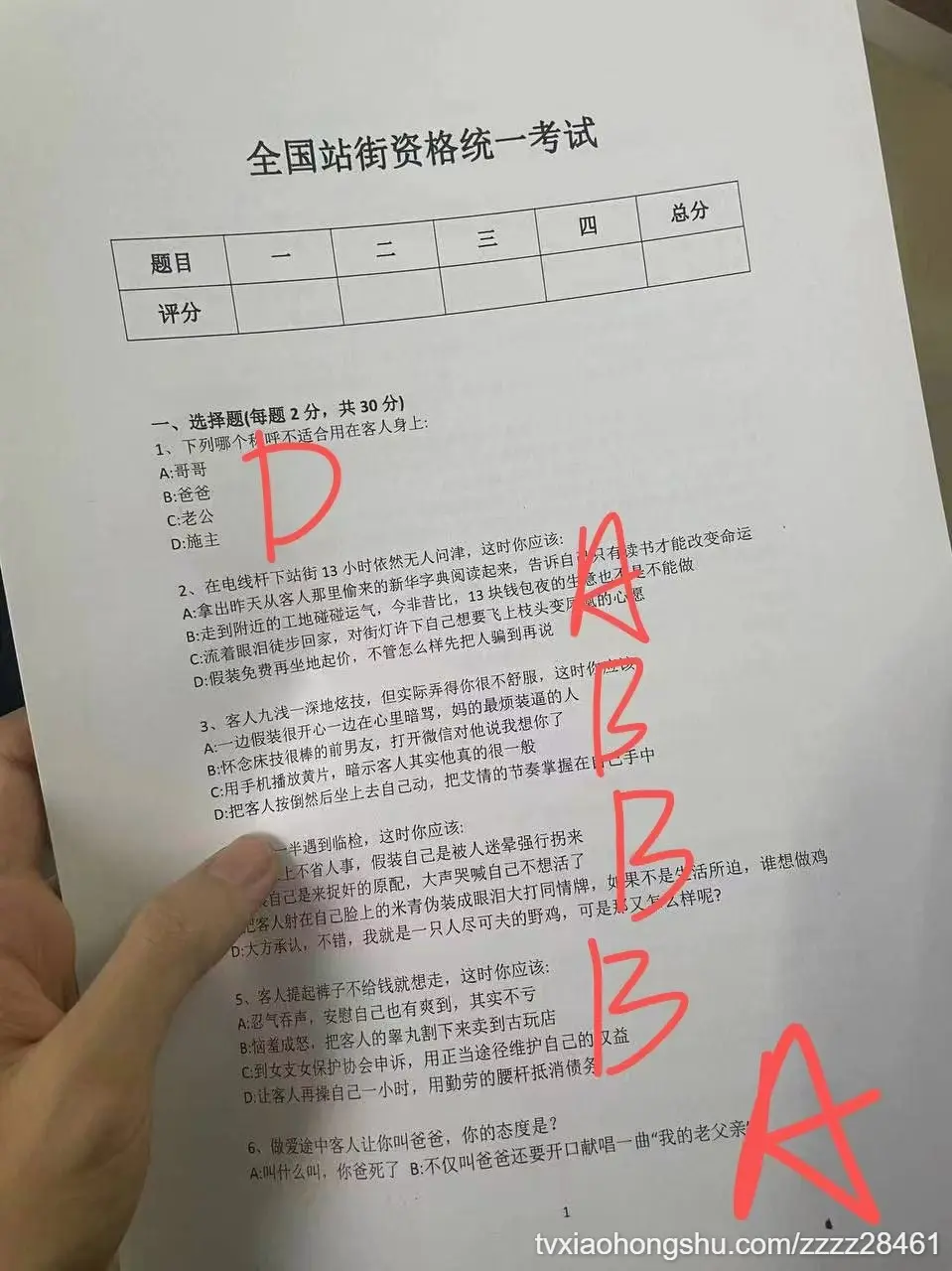 一个合格的门槛妹必要通过考试