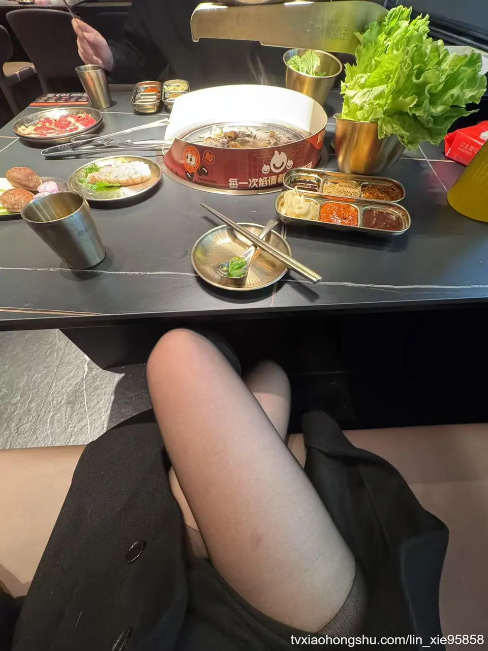 就这样和🚪哥吃饭