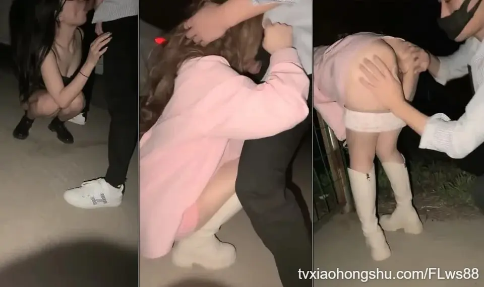 户外双女深夜驾车野战没穿内裤塞着跳蛋 互相抚摸爱抚，娇喘不断