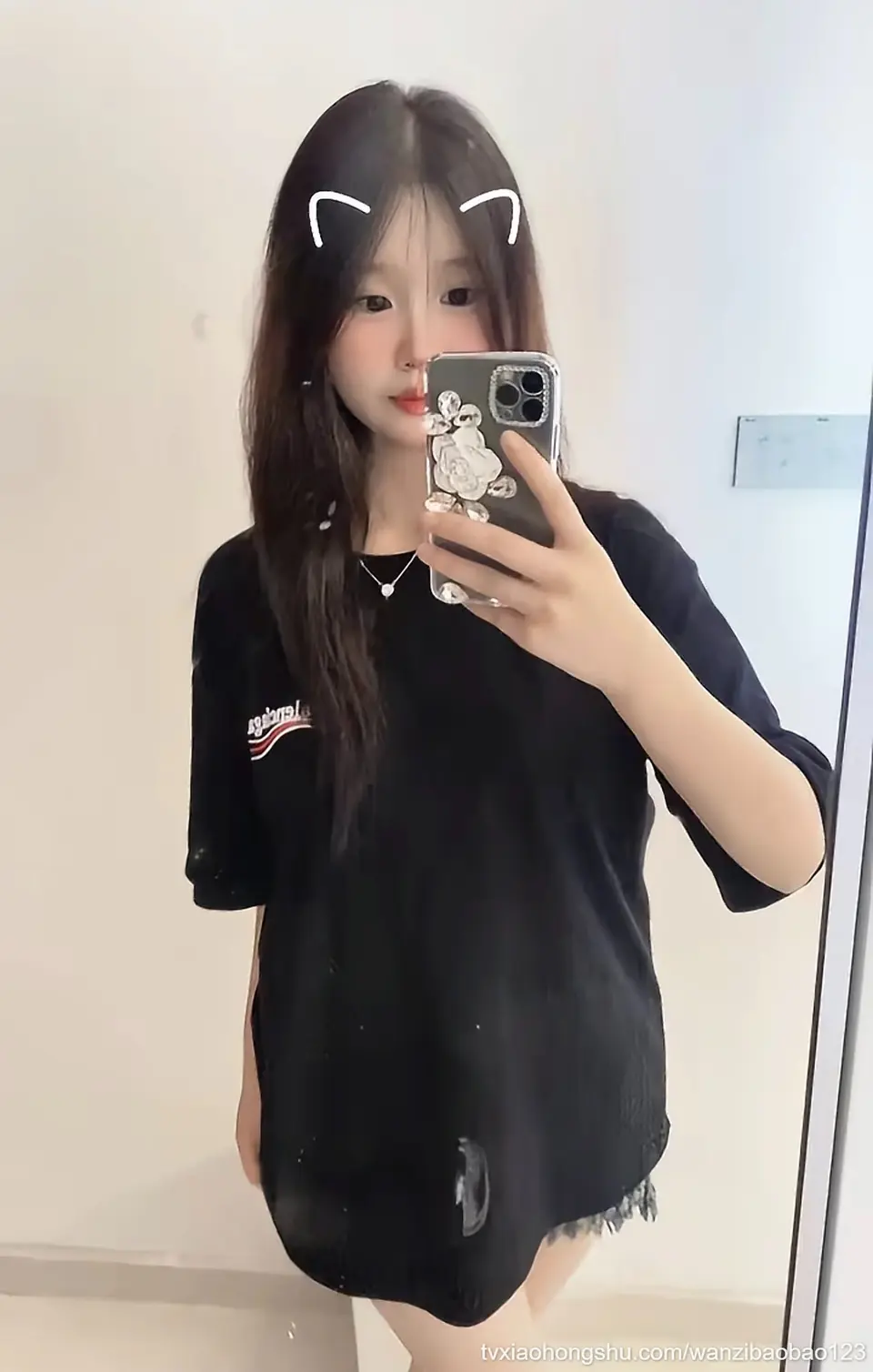 素颜的我 应该也是很好看的吧