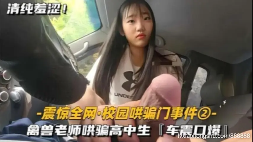 老师哄骗高中生车震口爆