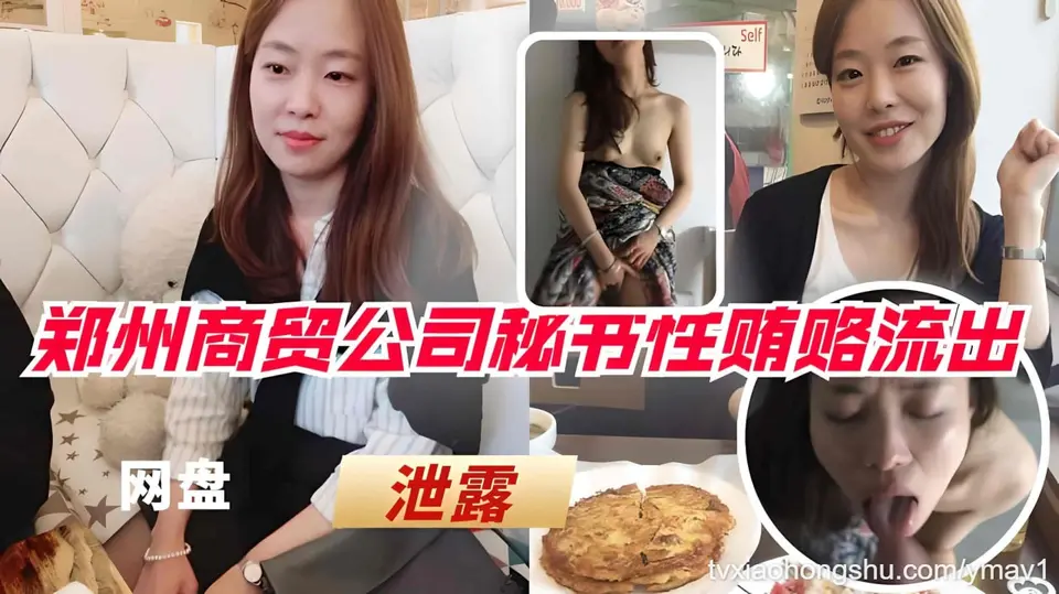 【泄露门事件】郑州商贸公司秘书性贿赂供货商视频