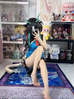 白栎Shirly - 明日方舟 夕 染尘烟旗袍