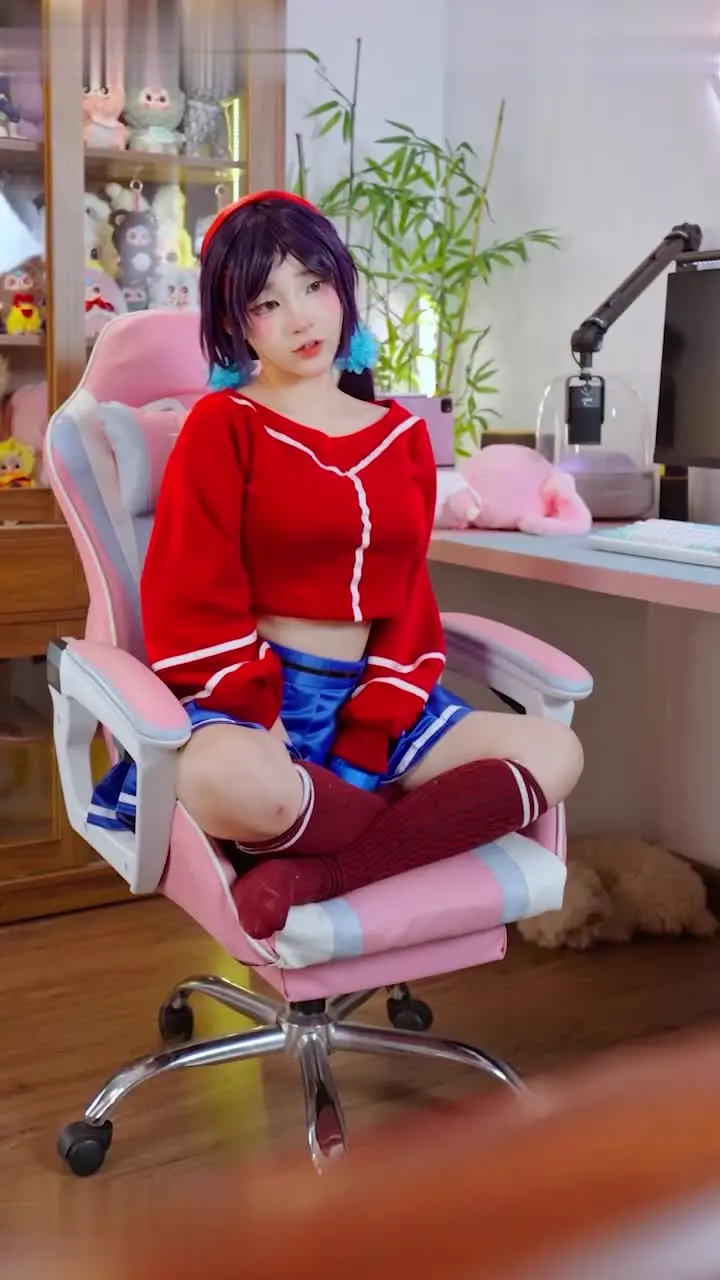 Fansly极品福利姬 虞梅yuumeilyn COS米塔写真花絮 丰乳翘臀尽显绝美身材！