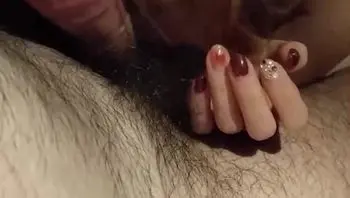 【口交吞精】极品小母狗，跪下吃主人肉棒，被肉棒打脸还要用舌头去舔，一脸淫荡！