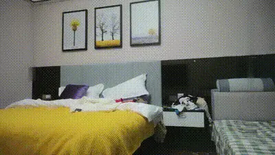 【小宝寻花】齐逼短裤长直发，开始没相中后续差点秒射 动图预览