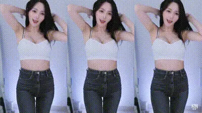 韩国女主播wjl9908 女仔裤秀大美腿 动图预览