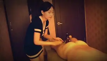 極品韓國美乳按摩師SPA