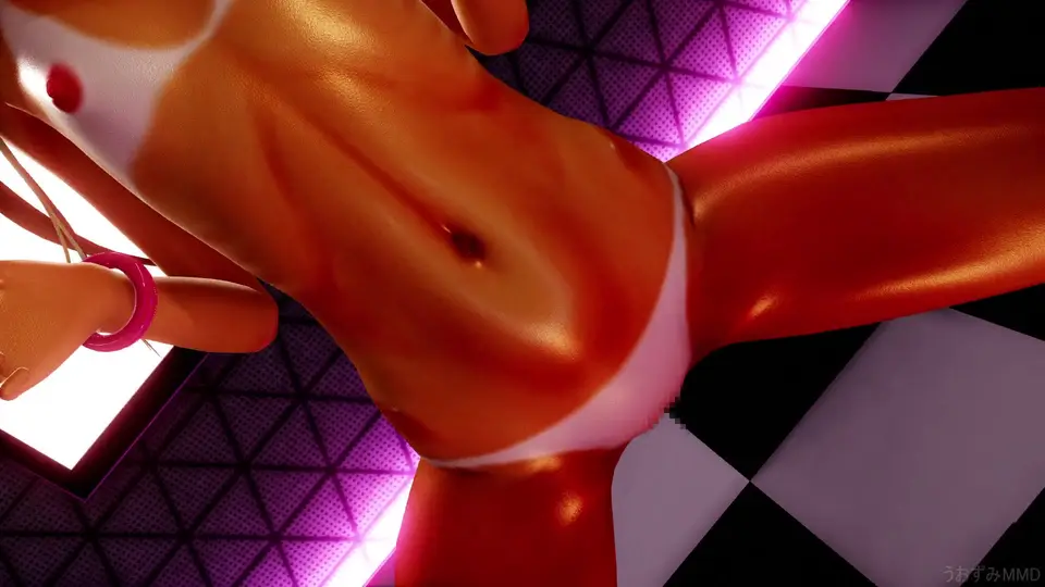 [うおずみMMD] Lo-chanのダイナミック腰振りダンスS〇X全裸差分