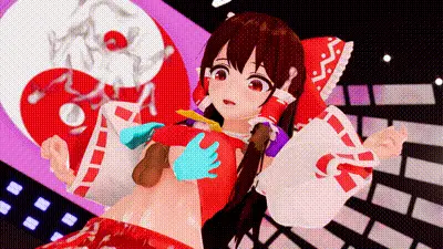 [SKB騎空団 (dopurinu)] 【#40】[紳士ハンド]霊夢さんの白濁ぶっかけ着ザーダンス 动图预览