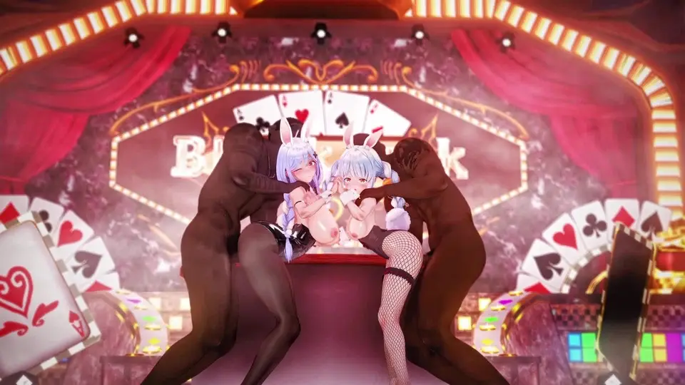 [Lanzfh] Sex Vtuber ぺこらxぺこらママ 親子丼【10分】