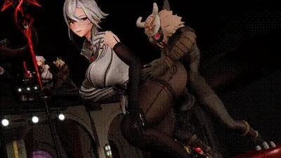 [Bengugu's MMD] 【Genshin Impact】Fontaine Duel 动图预览