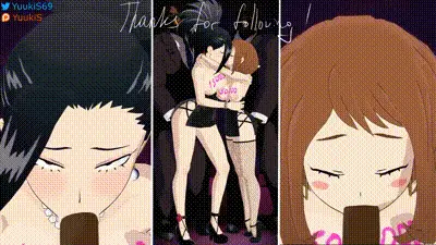 [yuukis] 八百萬百&麗日御茶子 [我的英雄學院] 动图预览
