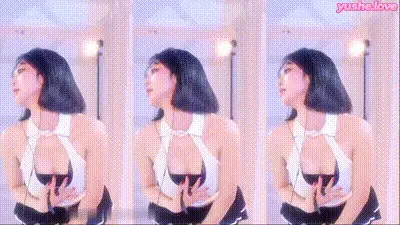 主播_胡椒 白色吊带蝴蝶结热舞 动图预览