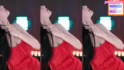 主播_林语柔 妖艳红色连身裙 动图预览