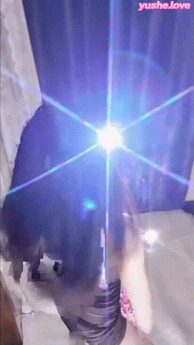 辣辣兔耳黑透短裙，可爱性感双杀！ 动图预览