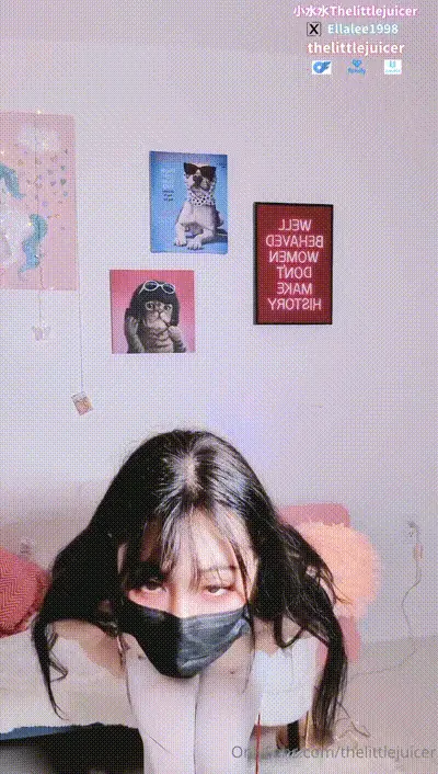 粉嫩少女自慰 感受着被填满的刺激(thelittlejuicer) 动图预览