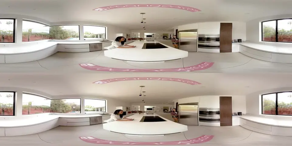 VR Bangers - 热乌木室友勾引梅根雨吃她的阴户-kira-noir