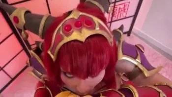 cosplay魔兽世界深喉操鸡巴【美妞】