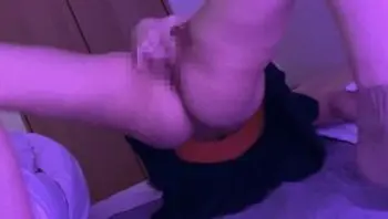 腰を上下に突き上げながら乳首を高速で弾いて「おぉぉおおおおお♥♥」-ettotte