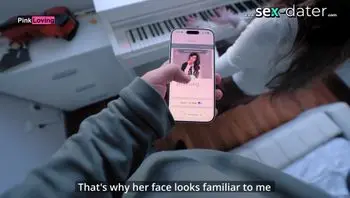 我通过Sex-Dater去老师家上音乐课。我操了老师 - pinkloving-pinkloving