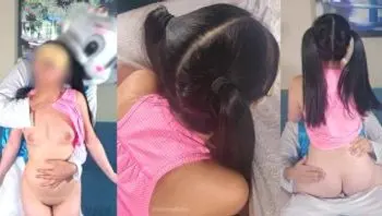 我的继女讨厌我，所以我穿上她男朋友的复活节Bunny服装，脸操了她！-skinnyboba