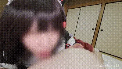 ❤️【ありすほりっく】コンカフェメイド素人レイヤーに関西弁で淫語責めされトロ甘寸止め唾液交換チクパコ生ハメ性交【aliceholic13】-aliceholic13 动图预览
