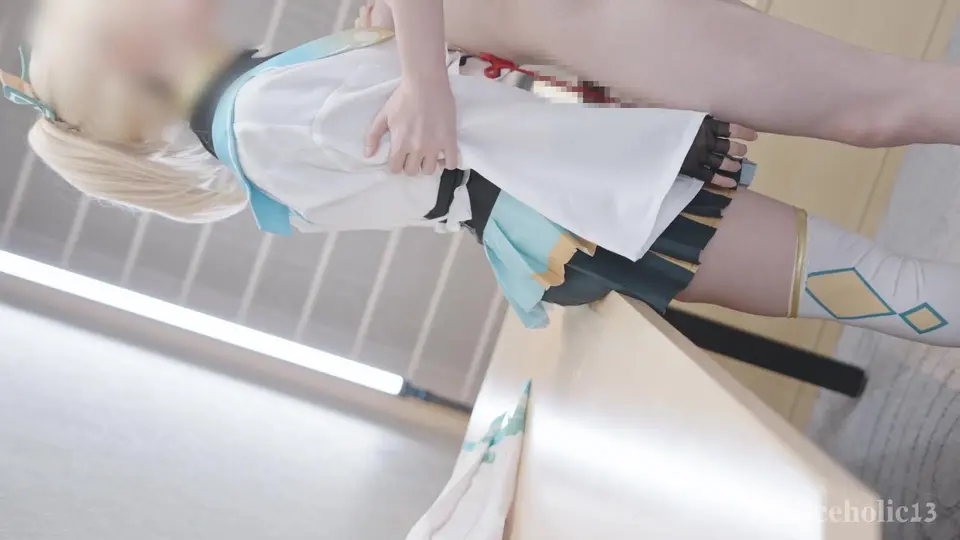 💛メスガキコスプレイヤーが、ガチガチペニスと執拗なディープキスでオナホのように扱われ発情快楽堕ちさせられる動画-aliceholic13