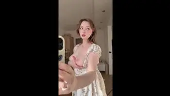 拥有傲人天然美胸的可爱女孩🥵🍰-shyblanche