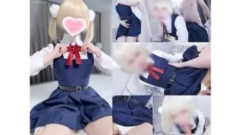 ❤️【aliceholic13】与雌小鬼管人校服相约，狠狠灌满她紧嫩的那里-aliceholic13