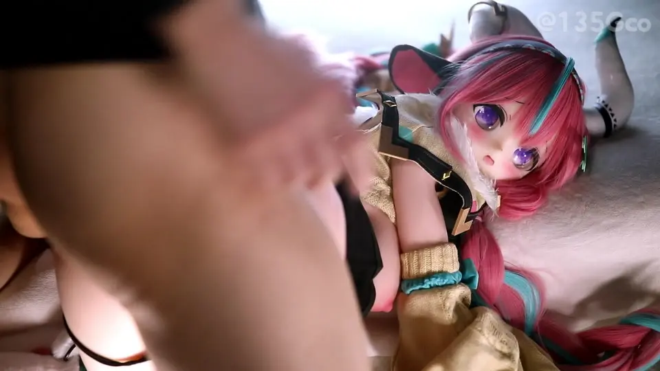ヴァレサちゃんえっち動画💕💕💕後編・バックアナルピストンぶっかけフィニッシュ❤️aotumedoll Head & ElsaBabe 140cm TPE Body-135gco