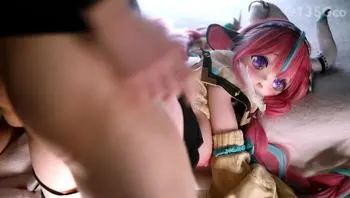 ヴァレサちゃんえっち動画💕💕💕後編・バックアナルピストンぶっかけフィニッシュ❤️aotumedoll Head & ElsaBabe 140cm TPE Body-135gco