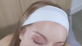 Tinder Date Gave Me The BEST BLOWJOB So I Rewarded Her With A HUGE FACIAL All Over Her CUTE Face-rmhardco