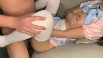 大奶学妹cos女仆，超水润大奶爱不释手-guoguojiang7