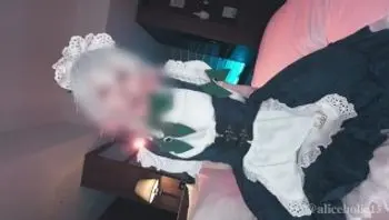 💙🌙【aliceholic13】Touhou Izayoi Sakuya Cosplay multiplecumshot femdom sex.-aliceholic13