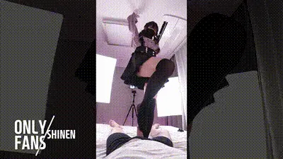 【地雷系】口交🖤性感的亚文化coser, 伪娘和性情色視頻　【個人撮影】7-shinen2022 动图预览