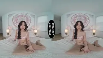 UP CLOSE VR - Lulu Chu Lacy Lingerie Date Talk Leads To Close Up Hard POV Interracial Fuck-lulu chu