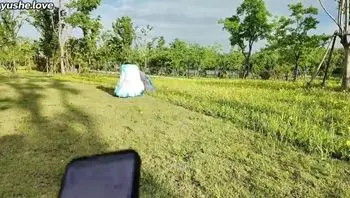 西施诗雨江南cos户外镣铐啵啵贝露出，与行人擦肩而过+葫芦铐跳跃找钥匙