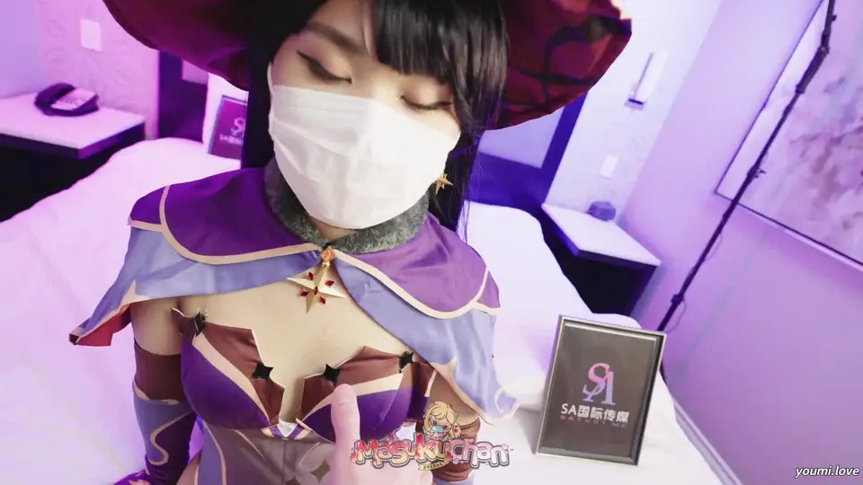 原神莫娜终于同意拍摄成人片因为她真的很缺摩拉! 害羞的第一次! 超湿潮吹!-masukuchan