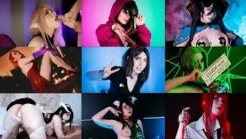 莫莉的2021最佳cos集锦- 莫莉小红狼-mollyredwolf
