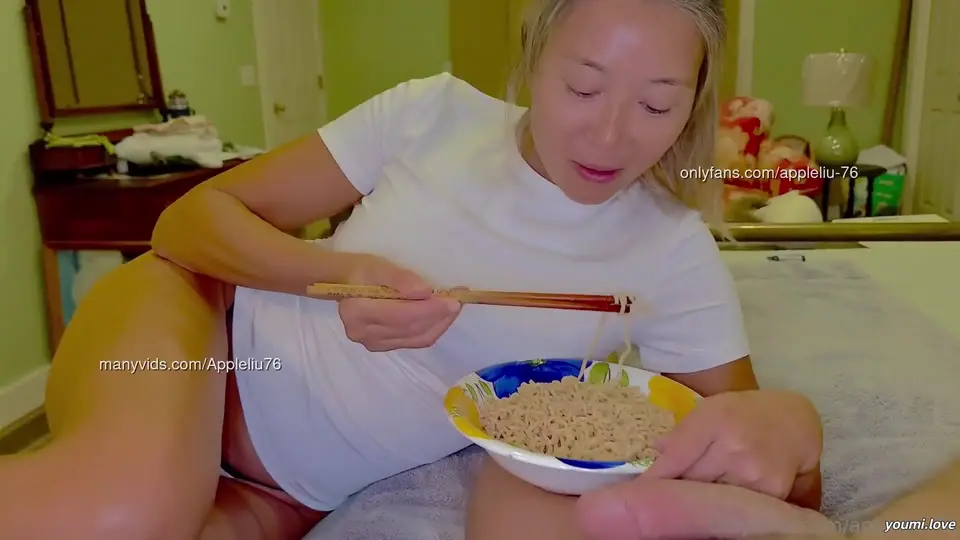 281 Cowgirl While Eating Finish Flavored Noodles Riding Reverse Authentic Intimate Chinese Wife Asian Amateur HD OnlyFan-appleliu76
