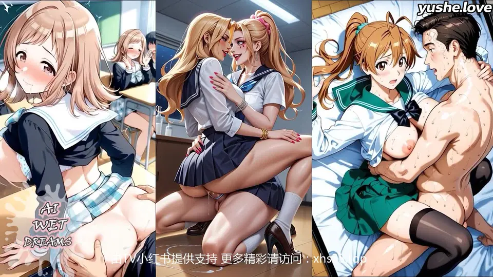 INSANE ORGASMS AND CREAMPIE GANGBANGS IN PUBLIC!! (SCHOOL GIRLS XXX ANIMATION) - ASMR JOI-ai wet dreams