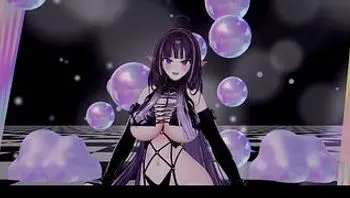 [MMD] 大胸变态精灵虚拟主播策略-its hentai anime