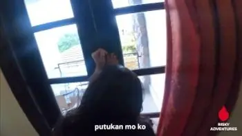 卡明 Pinay Fuck Buddy 因为邻居看着-riskyadventures